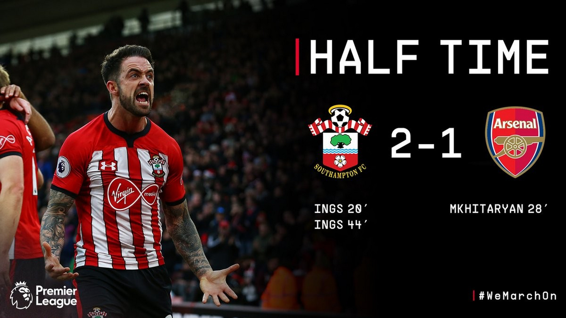 南安普顿遭遇难堪失败遇阻，圣徒面临保级危机的简单介绍