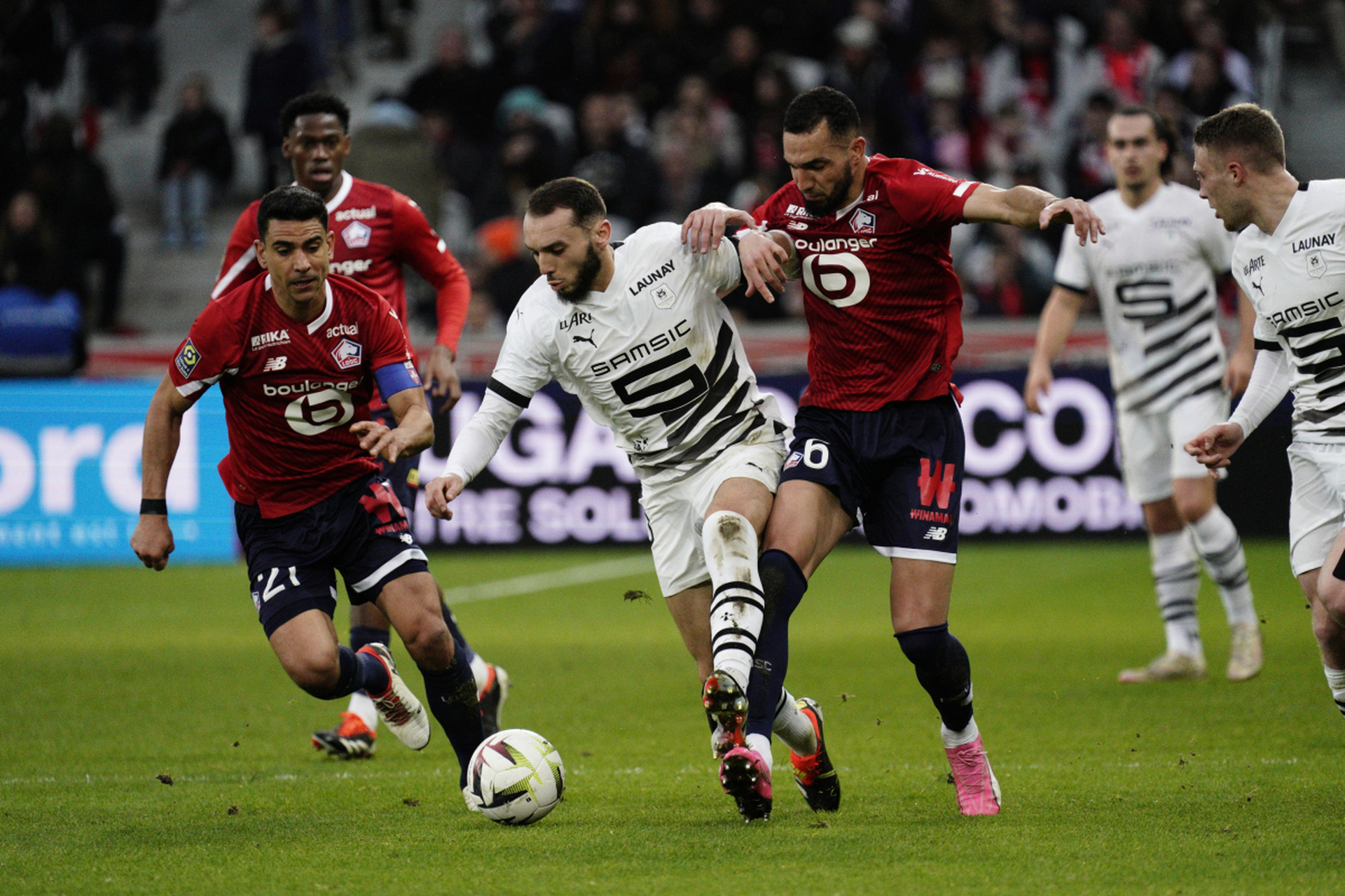 里尔客场击败波尔多，追赶领头羊