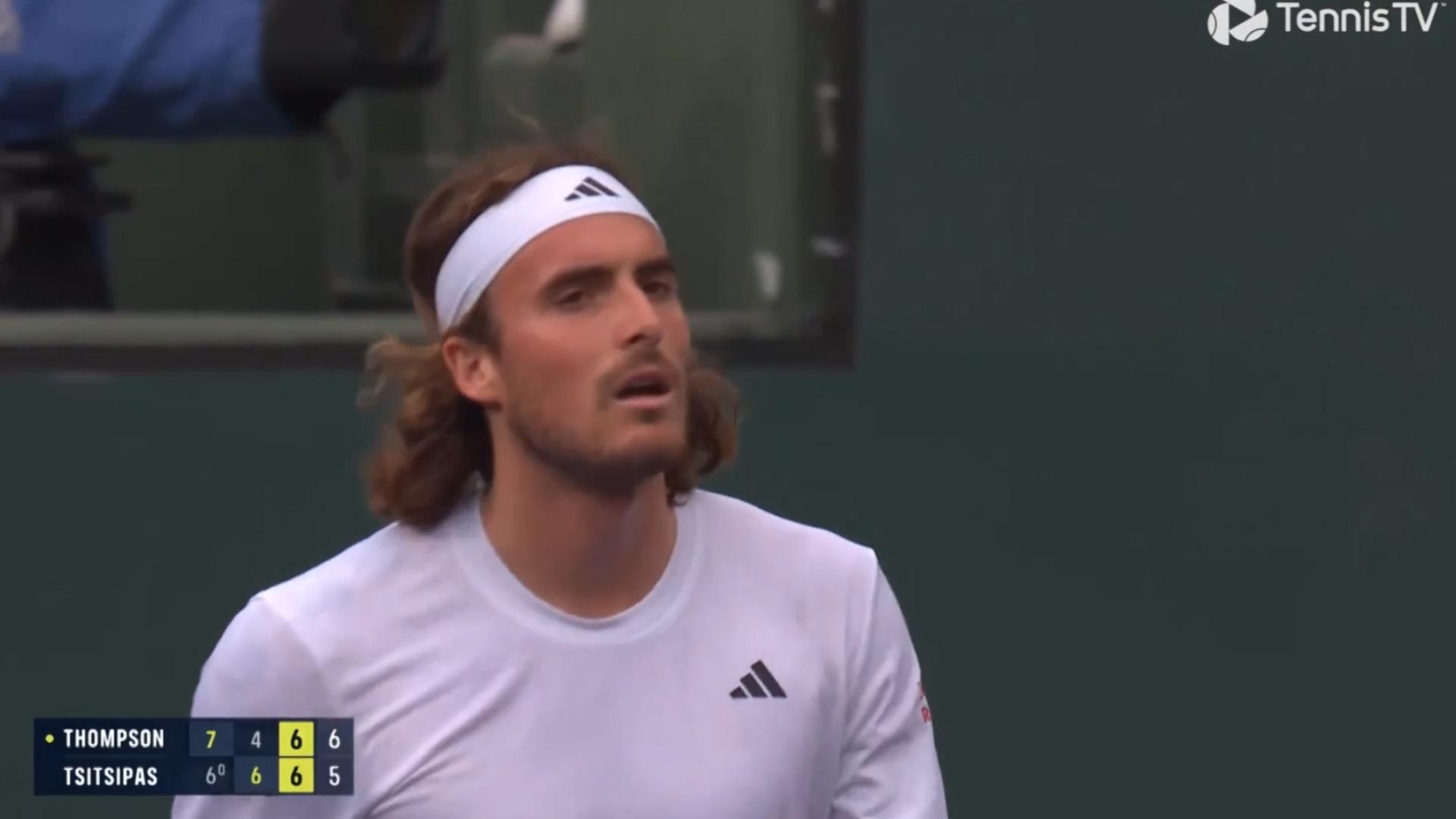 法国网球队翻盘德国网球队，西西帕斯统治全场